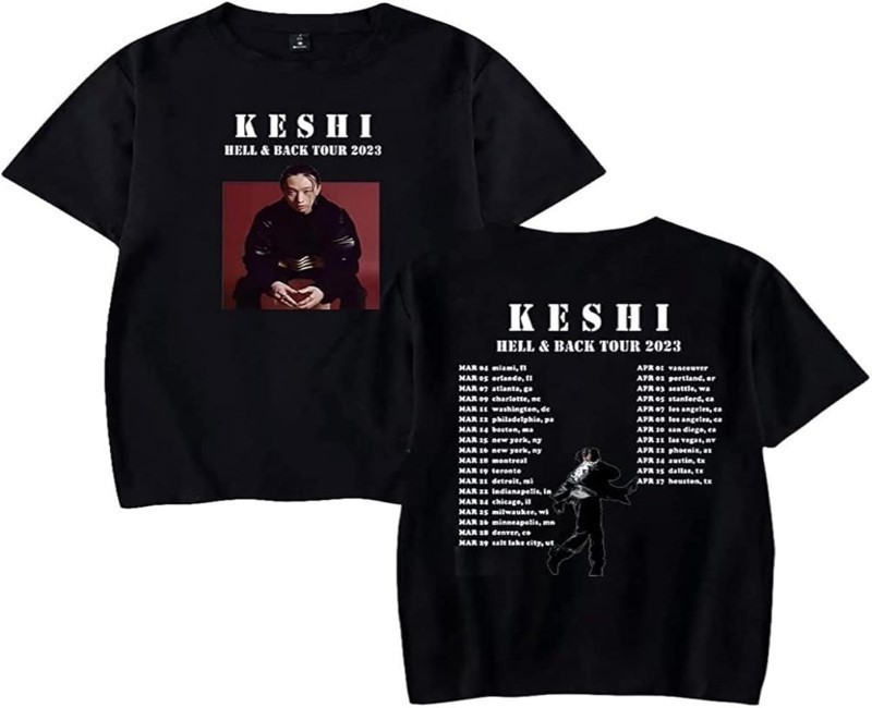 Wear the Harmony: Keshi Official Merchandise Showcase